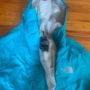 Blue northface jacket
